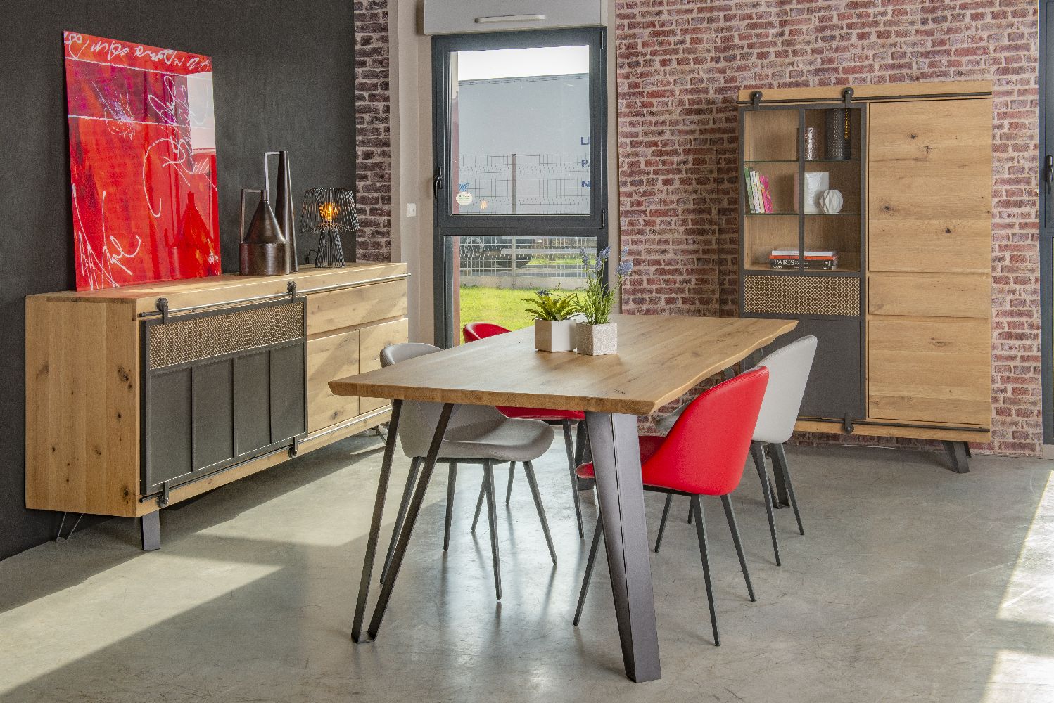 Table rectangulaire extensible