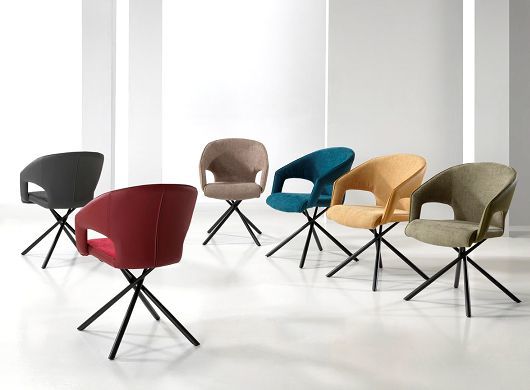 Chaise bi-matière